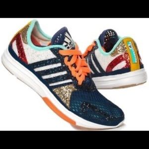RARE Adidas StellaSport Yvori Glitter Trainers